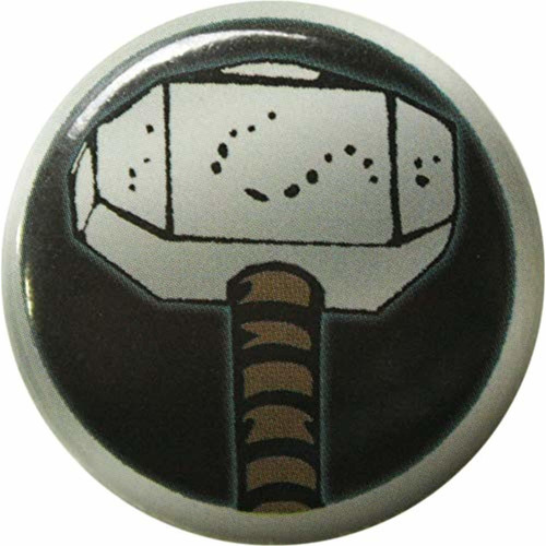 Cd-2 Thor S Hammer - Marvel Comics Pinback Button 1.25  