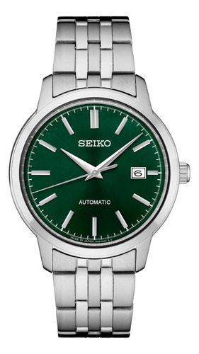 Seiko Relojes Masculinos Essentials Ss Automático Con Esfera