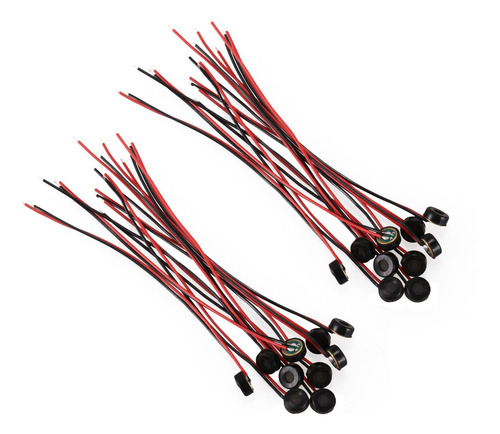 Micrófono De Condensador Electret De 4 Mm X 2 Mm Para Pc, Te