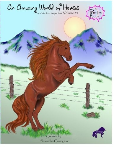 Amazing World Of Horses Vol #1 Poster Book (amazing World Of