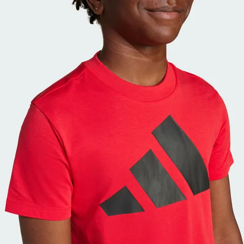 Camiseta adidas Casual Essentials Niños Rojo Jc9664