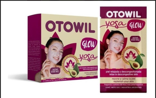 Otowil Mascara Facial Peel Off Yoga Relax Tipo de piel Estresada