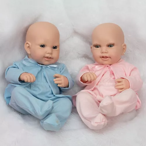 Boneca Reborn Gêmeos Realista Casal 43cm Com Kit Acessórios - Chic Outlet -  Economize com estilo!