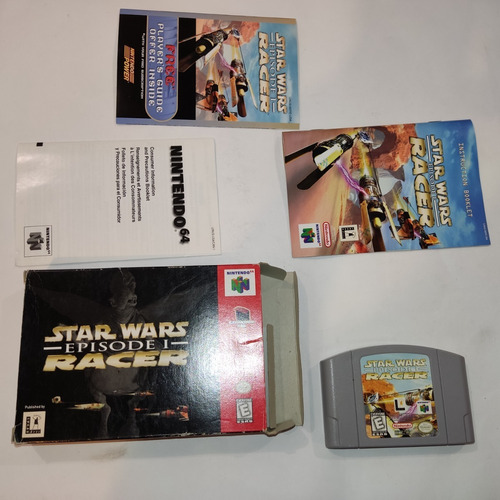 Star Wars Episode 1 Racer De N64 Nintendo 64 Caja Instructiv