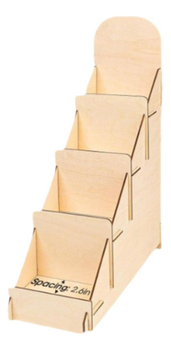 Greeting Cards Display Stand Tiered For Postcards Vendor