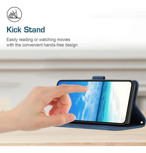 Funda Tipo Cartera Con Ranura Para Teléfono Tecno Spark Go