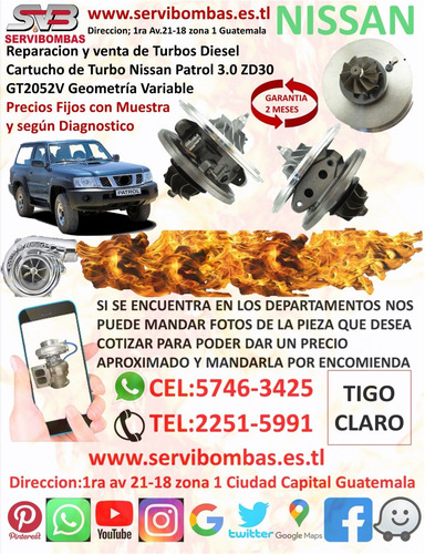 Reparacion De Turbo Nissan Patrol 3.0 Zd30 Terrano Zd303.0