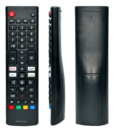 Control Compatible Con LG Smart Tv Akb76037601 + Funda Pila