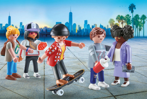Figura Armable Playmobil City Life Desfile De Moda 54 Piezas 54