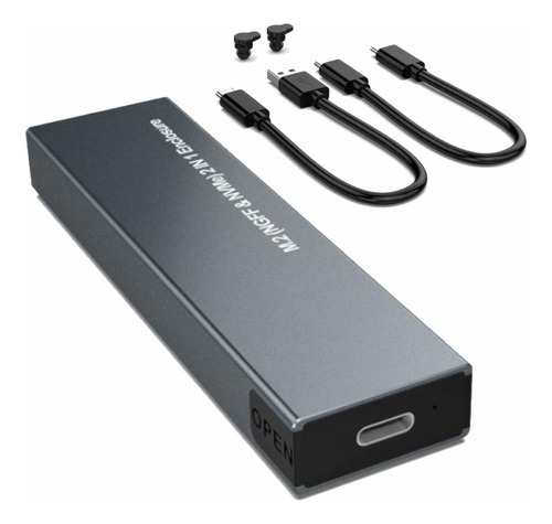 Caja Adaptador Estado Solido Ssd M.2 M2 Nvme Pcie Sata Usb C