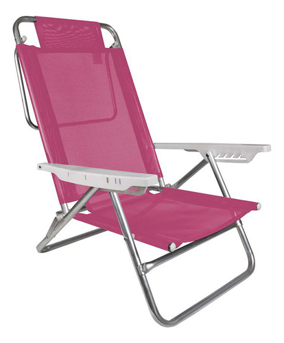Cadeira Reclinável Summer Pink Mor 2118