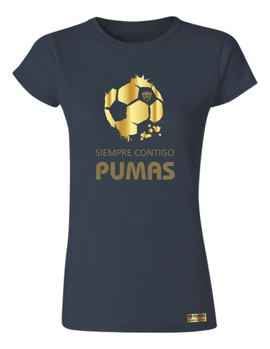 Playera Fútbol Camiseta Pumas Mujer Ed Limitada 2 Siempre Co
