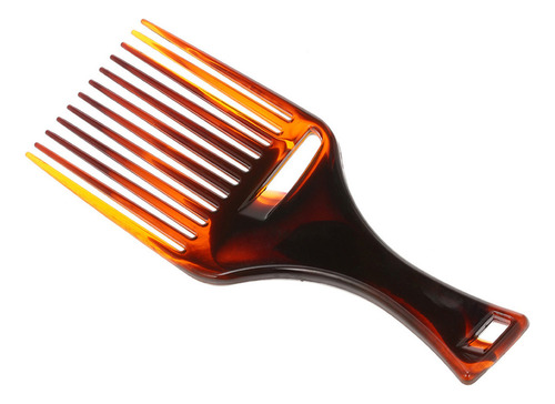 Clm Peine Afro De Plástico Y Cepillo Liso Con Aceite Para