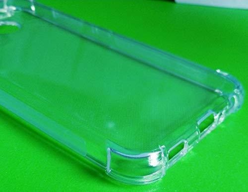 Tiya Funda Para LG Q60 Clear Tpu Four Corners Protective Fun