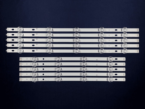 1 Kit Leds Para 50lb5600 50lb6300 (10tiras) - Aluminio