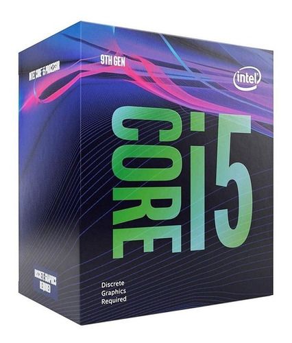 Micro Procesador Intel I5 9400f 6 Nucleos 9na 4.1ghz Cuotas