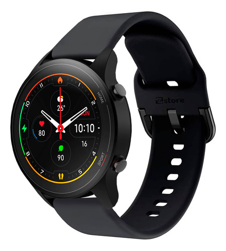 Correa Compatible Xiaomi Mi Watch Color Negro Hebilla 22m