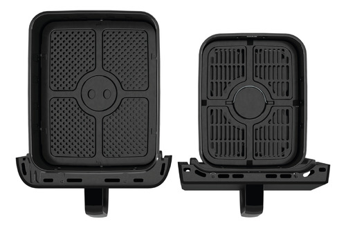 Peabody Pe-afdl101n Freidora De Aire Doble Canasto 10 Litros 2000w Digital - Negro