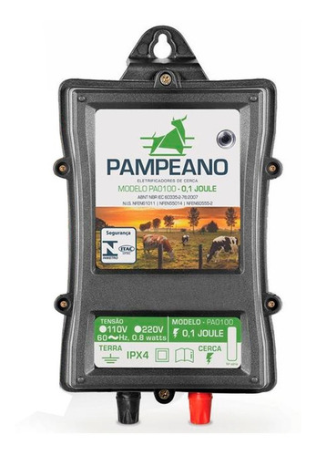 Imagem 2 de 5 de Kit Eletrificador Rural Cerca Eletrica Gado Boi Caes 500m