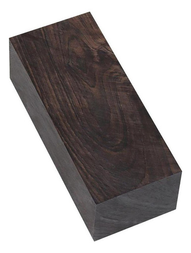 1 X Material Artesanal De Madera De Bloque De Ébano Hágalo
