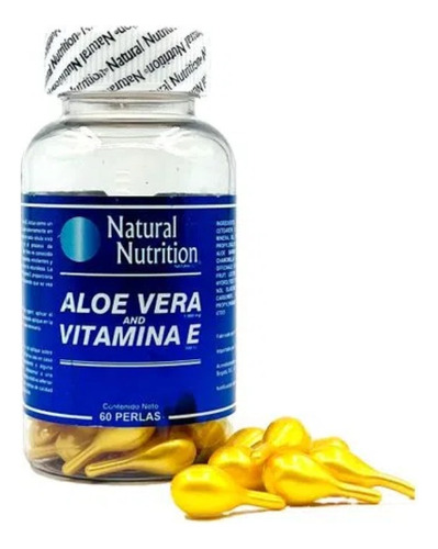Aloe + Vitamina E Facial X60cap - Unidad a $35000