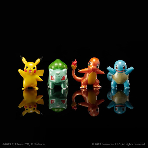 Pokemon Set 4 Figuras De Batalla Charmader Pikachu Y Más