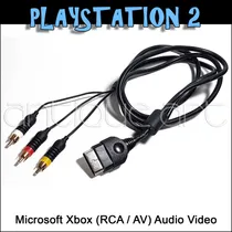 Comprar A64 Cable Xbox Playstation Audio Vídeo Rca Av Ps1 Ps2 Ps3