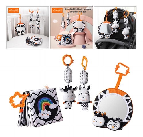 Asiento De Coche De Bebé Juguetes De Peluche Suave Sonajero