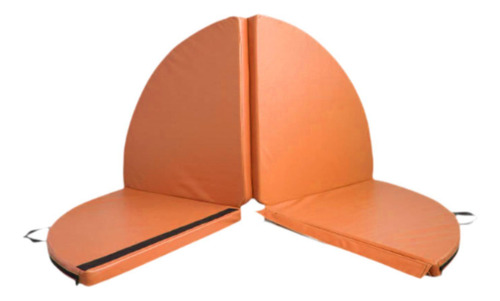 Colchoneta De De Plegable Teta De Baile Naranja Gruesa 5 Cm