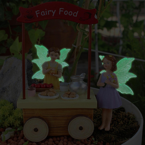 Miniaturas Luminosas Figuras De Hadas De Hadas Decoraciones