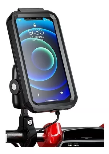 Funda para celular impermeable con soporte para motocicleta hold