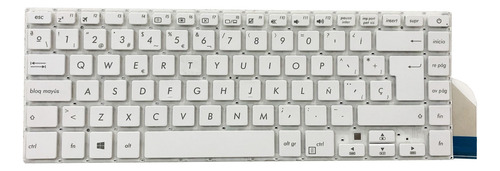 Teclado Para Asus X505 X505ba X505bp A505za Blanco Español