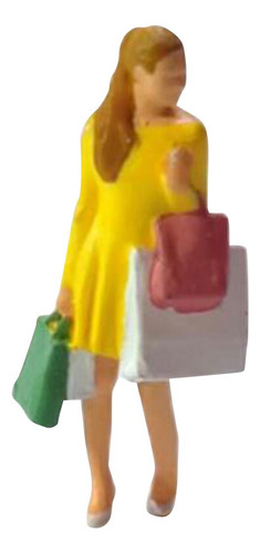 1/87 Diorama Figura Resina Para Decoración De Casa Estilo C