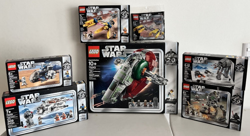 Lego Starwars 20 Aniversario (5 Sets Boba Fett Y 2 Plus) (Usado)