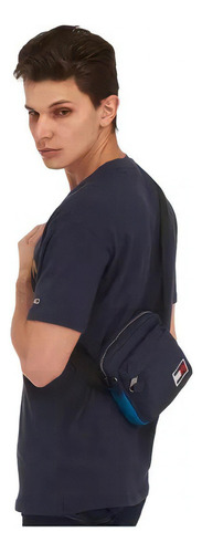 Bolso Tommy Hilfiger Jeans Reporter College Con Logo Para Hombre