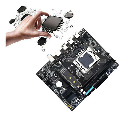 Kit De Placa Base X79 Lga1356 Con Cpu E5 2420 De 8 Gb (2 X 4