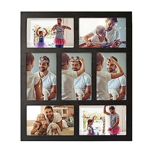 Marco De Fotos Collage 4x6 Pantalla De Fotos - 7 Aberturas C