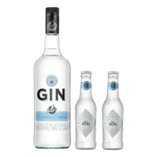 Ginebra Economica Litro Coctel - mL a $71