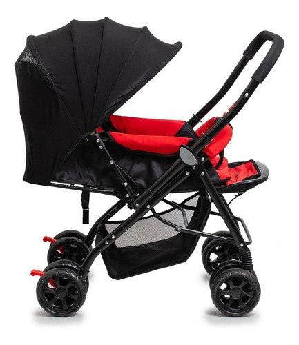 Imagen 3 de 4 de Cochecito de paseo Love 172 rojo 02 con chasis color negro