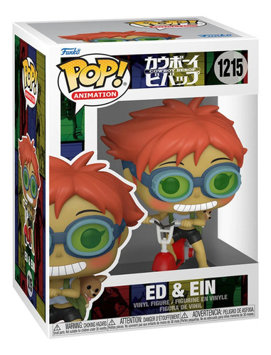 Funko Pop Animation 1215 Ed & Ein Cowboy Bebop Sunrise