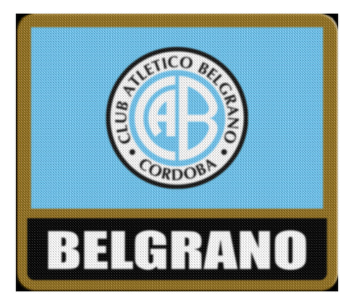 Parche Termoadhesivo Flag Belgrano De Cordoba