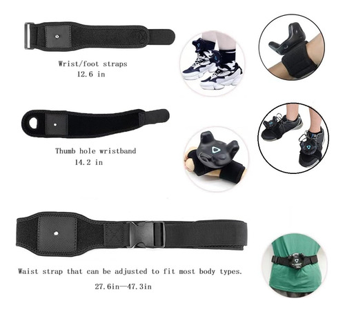 Correa Htc Vive Full Body Tracker Para Realidad Virtual Color
