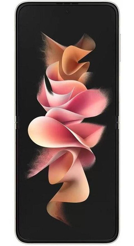 Samsung Galaxy Z Flip3 256gb 5g Creme Bom - Celular Usado Creme (Recondicionado)