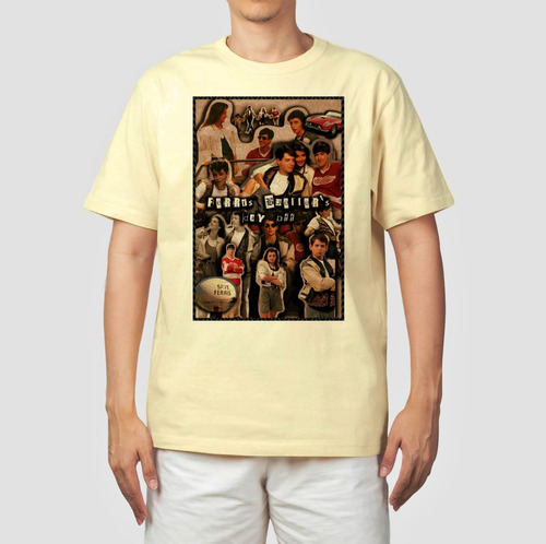 Camiseta Camisa Curtindo A Vida Adoidado Filme Nerd Anos 80s