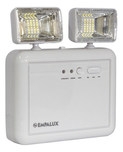 Kit 6 Luminária De Emergência Led Empalux 2200 Lumens