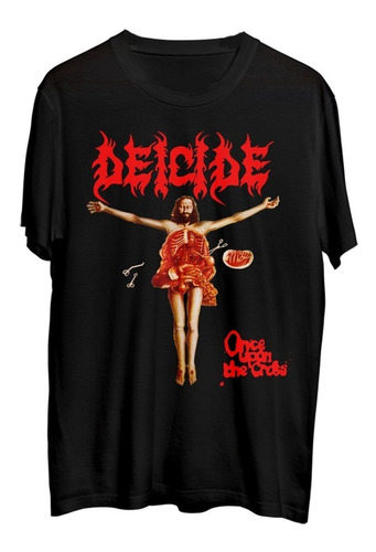 Deicide . Once Upon The Cross . Death Metal . Polera . Mucky