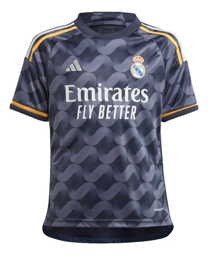 Camiseta Visitante Real Madrid 23/24 Para Niños Ib0000 Adida