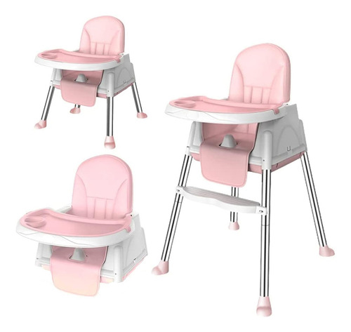 Silla De Comer- Asiento Plegable Para Niños 2 En 1