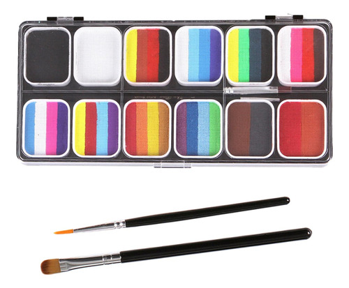 Paleta De De Maquillaje, Pincel De Pintura, Accesorio De