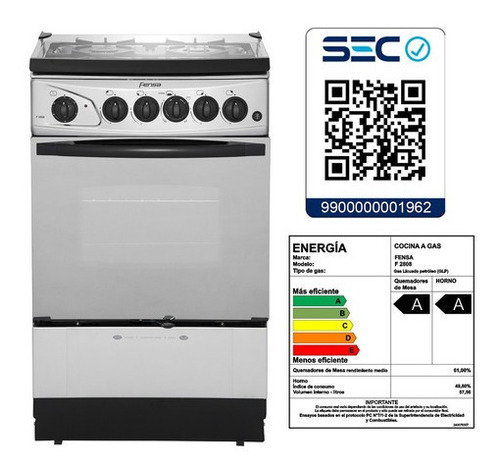 Cocina Fensa 4 Platos F 2808